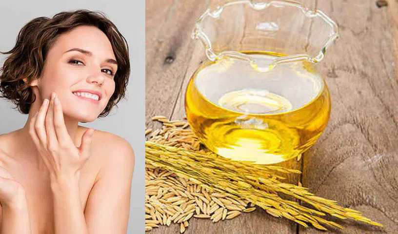 🌾 Rice bran oil is very good for skin and hair.