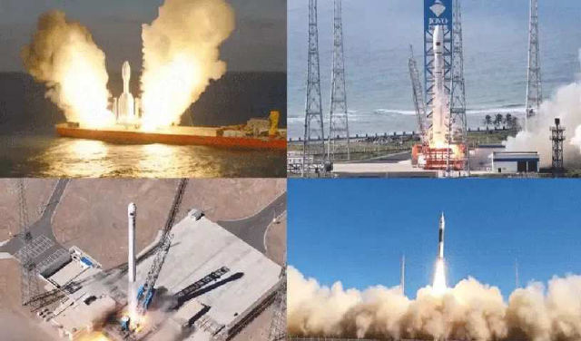 China's aggression in the space sector.. Four rocket launches in 45 hours