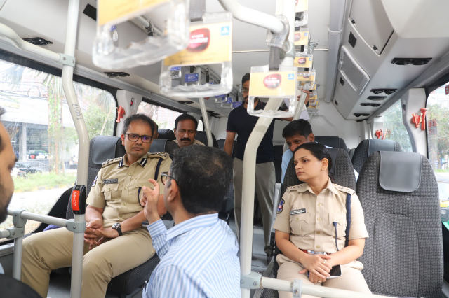 Trial run on feasibility of dedicated bus lane on KPHB-Waverock route