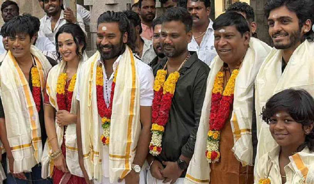 Dhanush's new film 'D-36' launched in Madurai