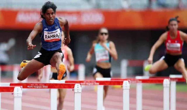 Vidya Ramraj breaks PT Usha's national record in 400m hurdles!
