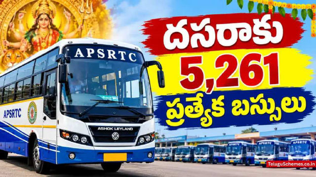 APSRTC 5,261 special buses for Dussehra festival: Normal fares applicable
